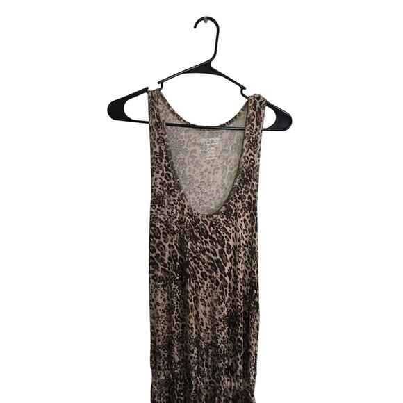 Sofia Vergara Romper Women's Size Small Brown Leopard Print Stretch Sofia Jeans - Picture 4 of 6